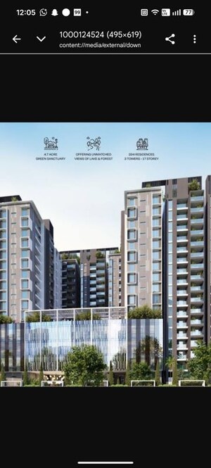 3 BHK Apartment – Exterior View View at Trendsquares Akino, Panathur - for Sale