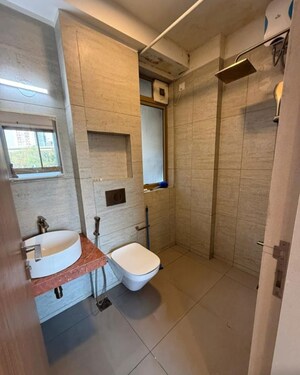 Bathroom in 2 BHK Apartment at Godrej RKS, Chembur – for Rent