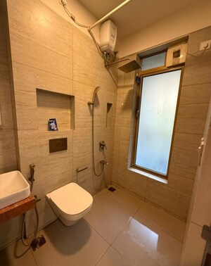 Bathroom in 2 BHK Apartment at Godrej RKS, Chembur – for Rent
