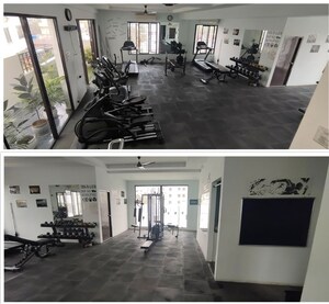 Gym in 3.5 BHK Apartment at Khajaguda – for Rent