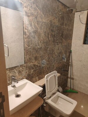 Attached Bathroom in 2 BHK Apartment at Kabra Paradise, Andheri West – for Rent