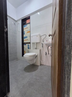 Bathroom in 2.5 BHK Apartment at Goregaon West – for Rent