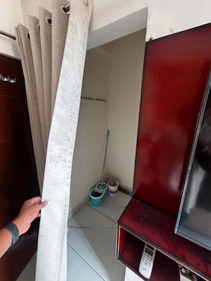Bathroom in 2 BHK Apartment at Motia Blue Ridge, Dhakoli – for Rent
