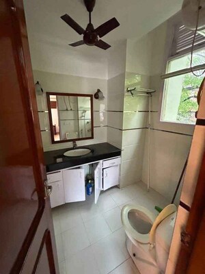 Bathroom in 2 BHK Builder Floor at Greater Kailash ii – for Rent