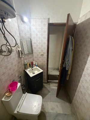 Bathroom in 3 BHK Builder Floor at Malviya Nagar – for Rent