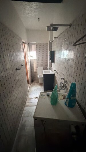 Bathroom in 3 BHK Builder Floor at Malviya Nagar – for Rent