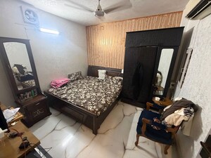 Living Room in 3 BHK Builder Floor at Malviya Nagar – for Rent