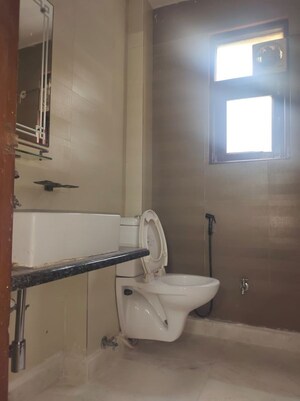 Bathroom in 3 BHK Builder Floor at Kalkaji – for Rent