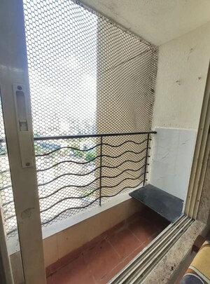 Bathroom in 1 BHK Apartment at Agarwal Trinity Towers, Malad West – for Rent