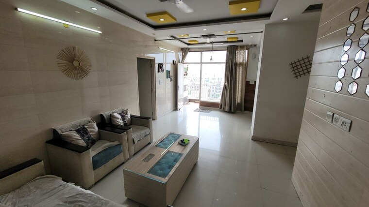 Living Room, mona-greens 2 Bedroom 1207 Sq.Ft. Apartment In Ghazipur Zirakpur 10701206