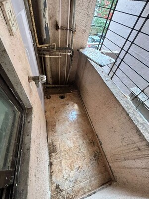 Balcony in 2 BHK Apartment at Vijay Vatika, Kavesar – for Sale