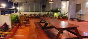 Terrace in 2 BHK Apartment at Alpine Pyramid, Sahakara Nagar – for Rent