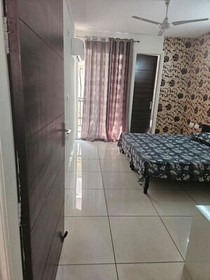 Bathroom in 2 BHK Apartment at Highland Park Chandigarh, Bhabat – for Rent