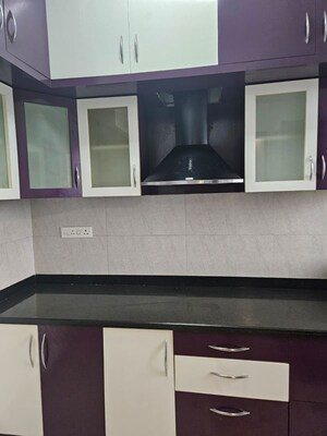 Kitchen in 1 BHK Apartment at Goyal Footprints, Thanisandra Main Road – for Rent