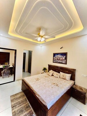 Bedroom in 2 BHK Builder Floor at Homeland Global Park CP Atelier, Industrial Area – for Rent