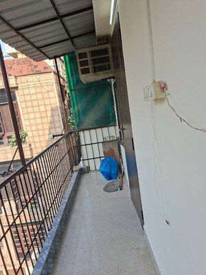 Balcony in 2 BHK Builder Floor at New Rajinder Nagar – for Rent