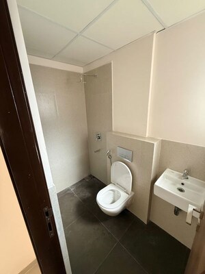 Bathroom in 1 BHK Apartment at Piramal Vaikunth, Balkum Pada – for Rent