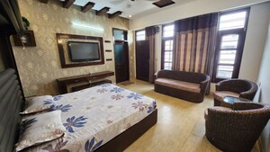 Bedroom in 1 RK Builder Floor at Sector 4 – for Rent