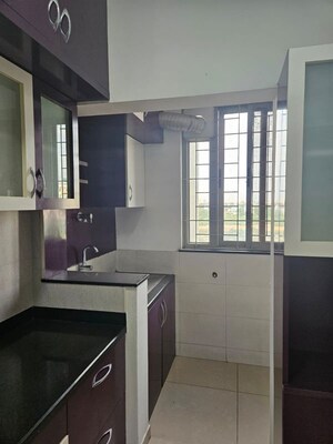 Kitchen in 1 BHK Apartment at Goyal Footprints, Thanisandra Main Road – for Rent