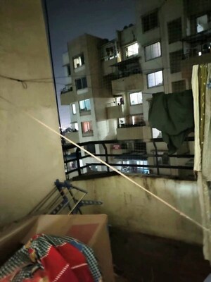Staircase in 2 BHK Apartment at Sollanaa Apartment, Thergaon – for Sale