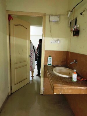 Bathroom in 2 BHK Apartment at Sollanaa Apartment, Thergaon – for Sale