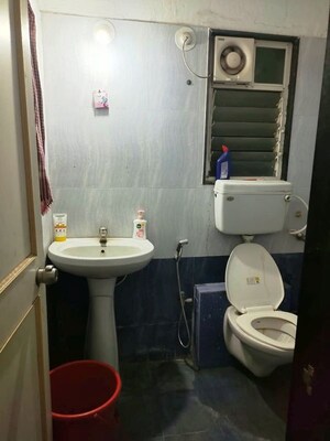 Bathroom in 2 BHK Apartment at Sollanaa Apartment, Thergaon – for Sale