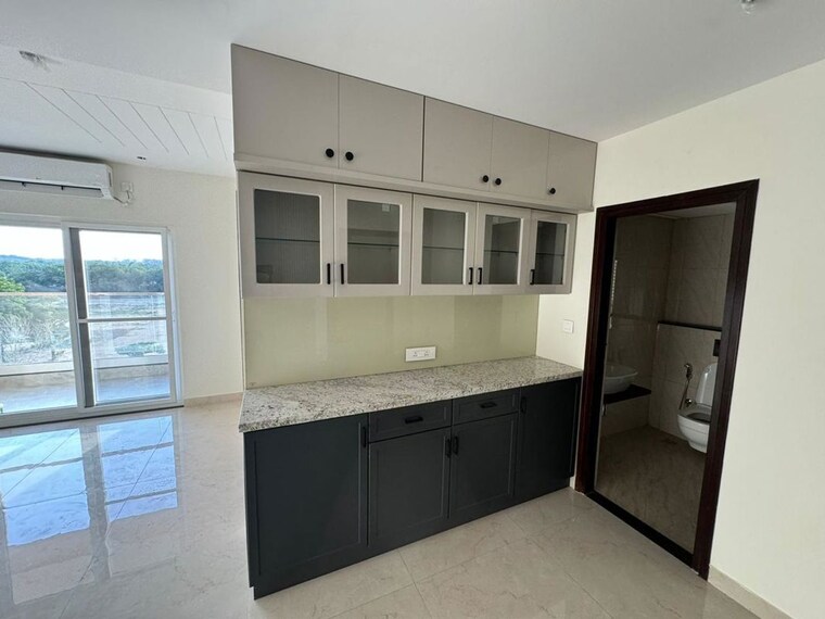 Kitchen, bollineni-bion 3 Bedroom 2290 Sq.Ft. Apartment In Kothaguda Hyderabad 10701316