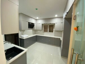 Kitchen in 3 BHK Apartment at Bollineni Bion, Kothaguda – for Rent
