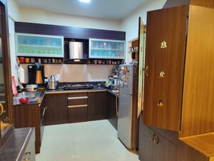 Kitchen in 2 BHK Apartment at Alpine Pyramid, Sahakara Nagar – for Rent