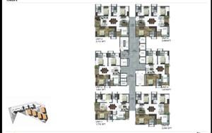 Master Plan in 3 BHK Apartment at Kollur – for Sale