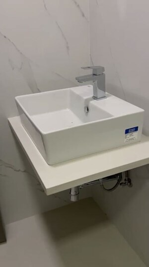 Bathroom in 3 BHK Apartment at Chembur – for Rent