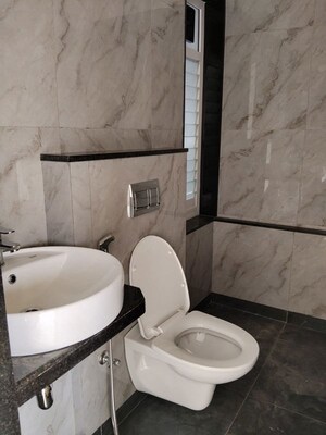 Bathroom in 1 BHK Apartment at MICL Aaradhya Parkwood, Mira Road – for Rent