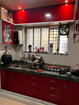 Kitchen in 1 BHK Apartment at Sushruth Residency, Narhe – for Sale
