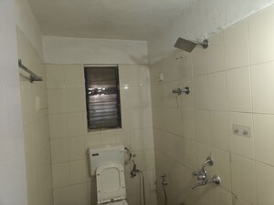 Bathroom in 2 BHK Apartment at Sea Breeze Tower, Nerul – for Rent