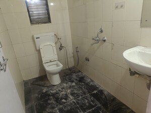 Bathroom in 2 BHK Apartment at Sea Breeze Tower, Nerul – for Rent