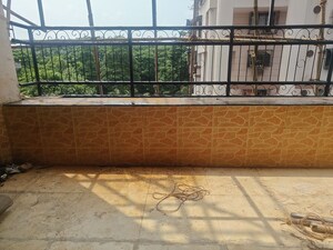 Balcony in 2 BHK Apartment at Sea Breeze Tower, Nerul – for Rent