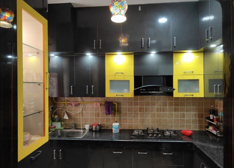 Kitchen, ramesh nagar 2 Bedroom 100 Sq.Yd. Builder Floor In Ramesh Nagar Delhi 10701375
