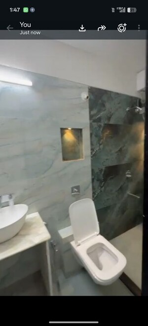 Bathroom in 2 BHK Apartment at Acme Enclave, Malad West – for Rent