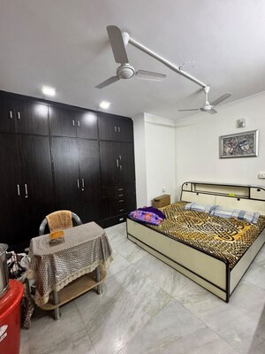 Bedroom in 1 BHK Builder Floor at Lajpat Nagar – for Rent