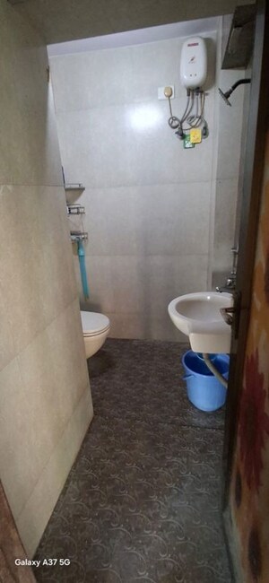 Bathroom in 1 BHK Apartment at Bhakti Heights Tilak Nagar, Tilak Nagar – for Rent
