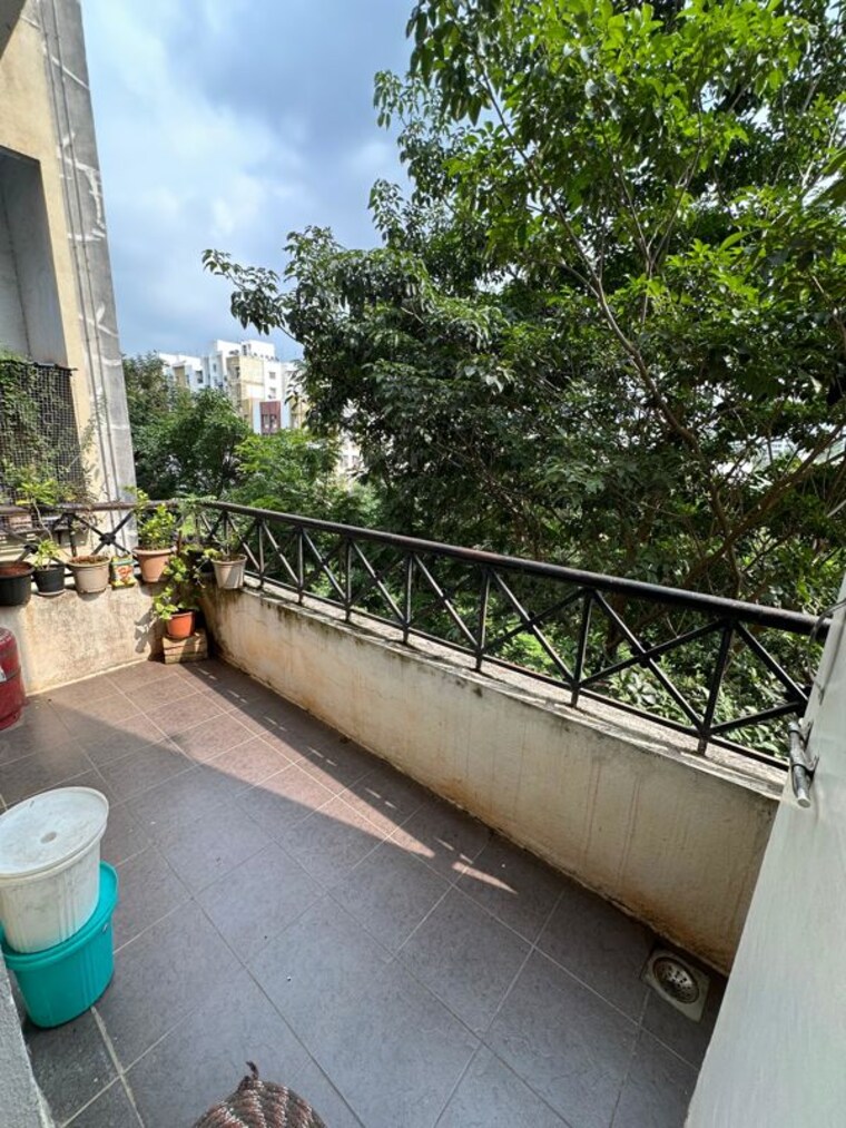 Balcony, jk-hill-park 1 Bedroom 580 Sq.Ft. Apartment In Dhayari Pune 10701432