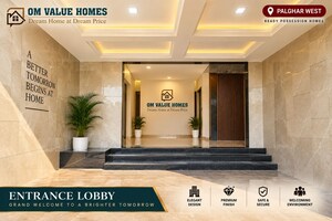 Living Room in 1 BHK Apartment at Om Fair Township, Dhansar – for Sale