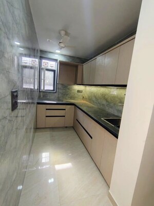 Kitchen in 3 BHK Builder Floor at Rajouri Garden – for Rent