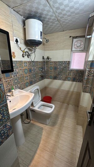 Bathroom in 2 BHK Apartment at Migsun Vilaasa, Eta Ii Greater Noida – for Rent