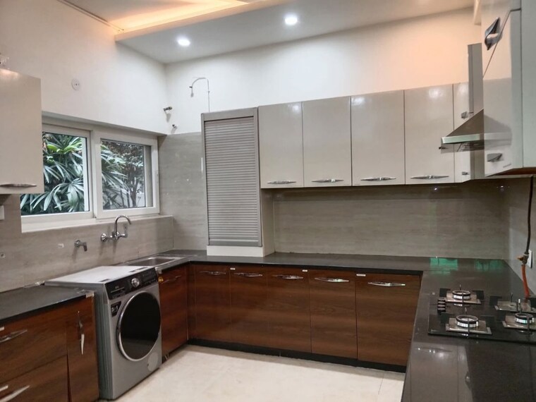 Kitchen, greater kailash i 4 Bedroom 4100 Sq.Ft. Builder Floor In Greater Kailash I Delhi 10701444