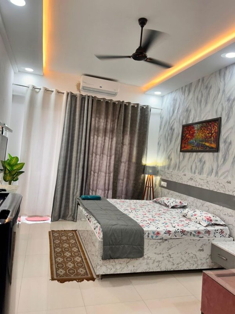 Living Room, amrapali-silicon-city 3 Bedroom 1420 Sq.Ft. Apartment In Sector 76 Noida 10701474