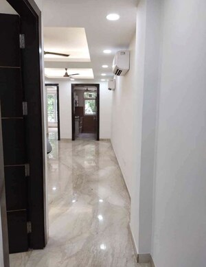 Building Lobby in 3 BHK Builder Floor at Rajouri Garden – for Rent