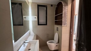 Bathroom in 3 BHK Apartment at Krisumi Waterside Residences, Sector 36a – for Rent