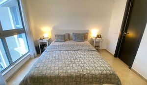Bedroom in 2 BHK Apartment at Hiranandani Atlantis, Powai – for Rent