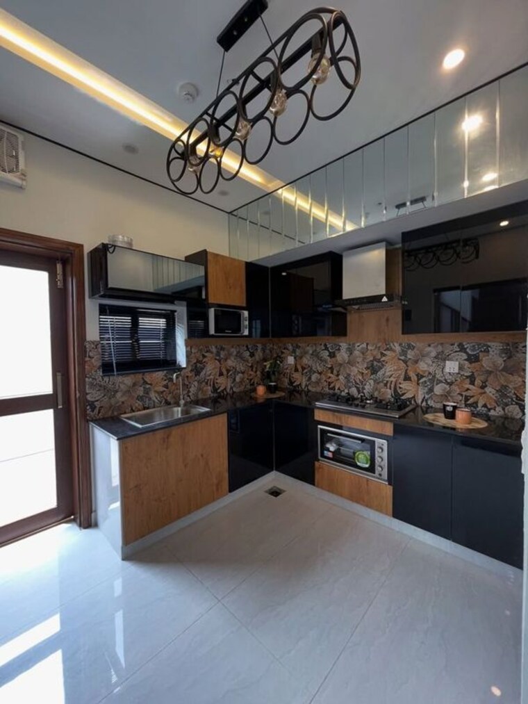 Kitchen, kallekkad 3 Bedroom 1300 Sq.Ft. Villa In Kallekkad Palakkad 10701559